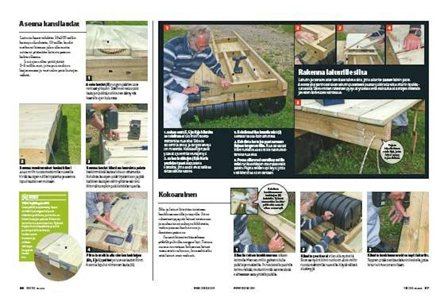 Tee itse laituri Tee itse laituri